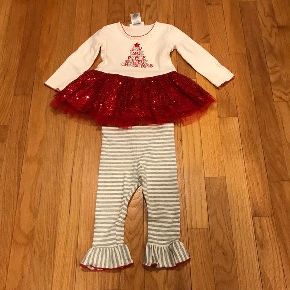 Bonnie Baby Other - 24 month girl Christmas outfit